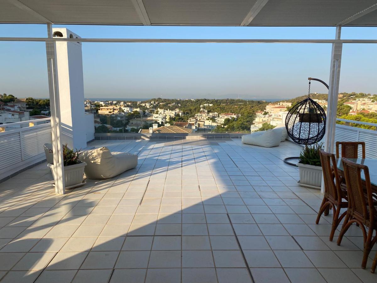 Villasonboard Vouliagmeni Penthouse Veranda Sea-View & Beach Athen Exterior foto